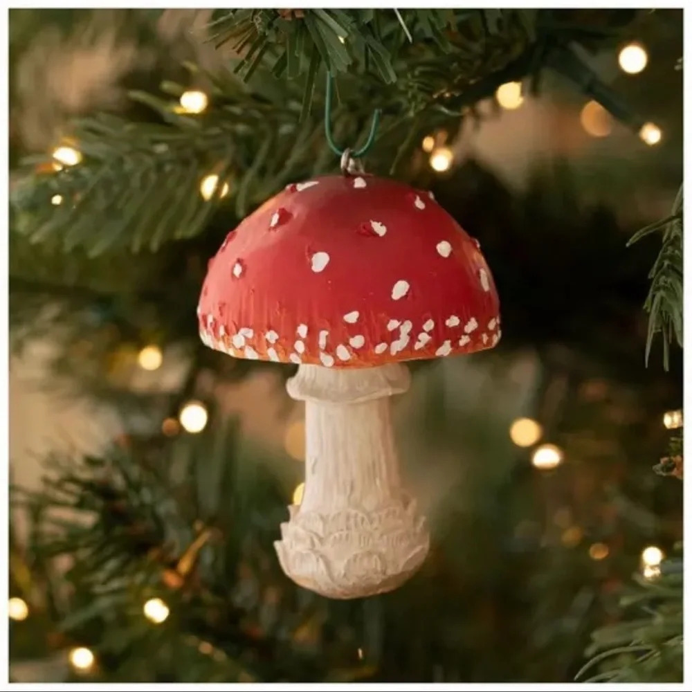 Amanita Toadstool Ornament, NWT 🍄